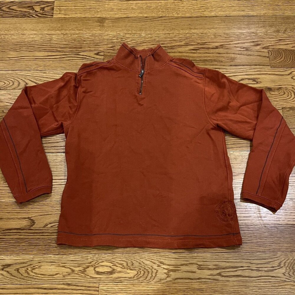 Margaritaville Men's‎ Medium 1/4 Zip Sweater Pullover Jimmy Buffett Size M